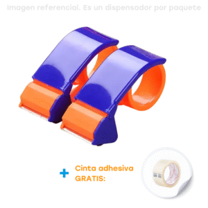 Dispensador de cinta de sellado de plástico + cinta GRATIS